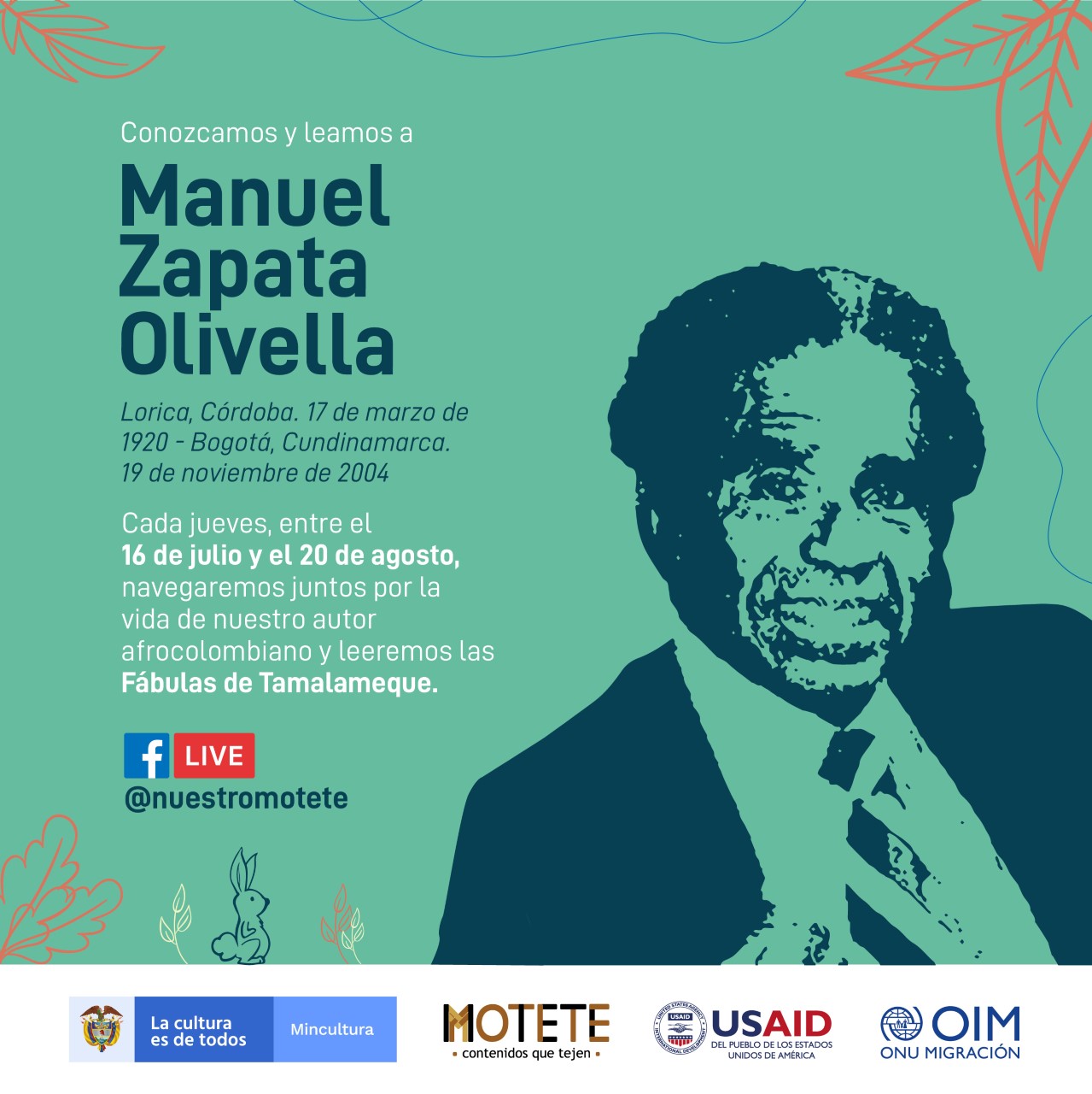 Celebrando la literatura étnica: Centenario Vida y Obra de Manuel Zapata Olivella