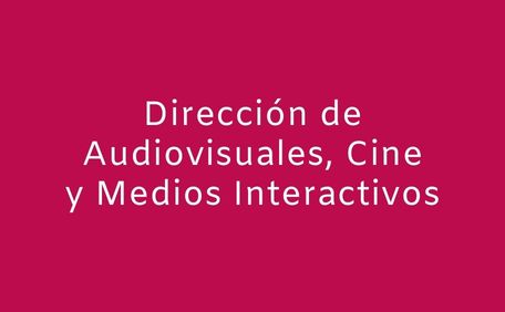 Dirección de Audiovisuales, Cine y Medios Interactivos
