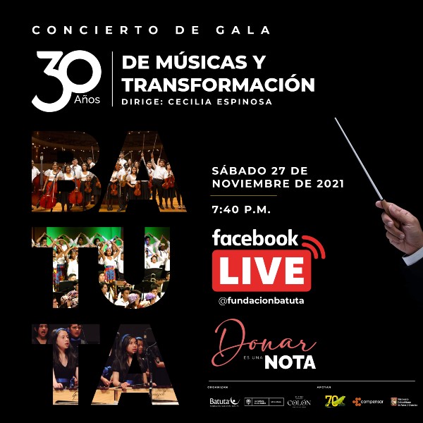 'Concierto Batuta: 30 años de Músicas y Transformación'