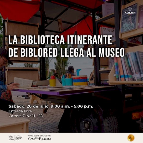 La Biblioteca Itinerante de Biblored llega al museo