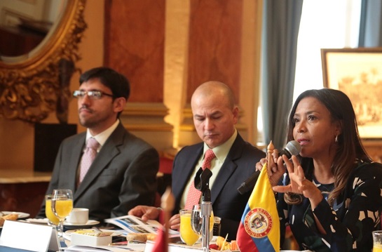 Diplomáticos en Colombia conocen prioridades del país en materia cultural 