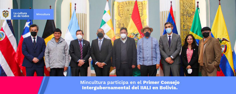 MinCultura participa en el Primer Consejo Intergubernamental del IIALI en Bolivía