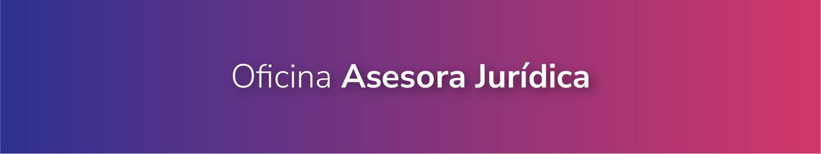 Oficina asesora jurídica