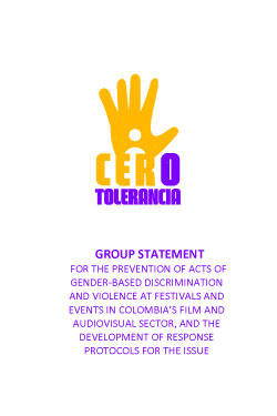 Cero Tolerancia english