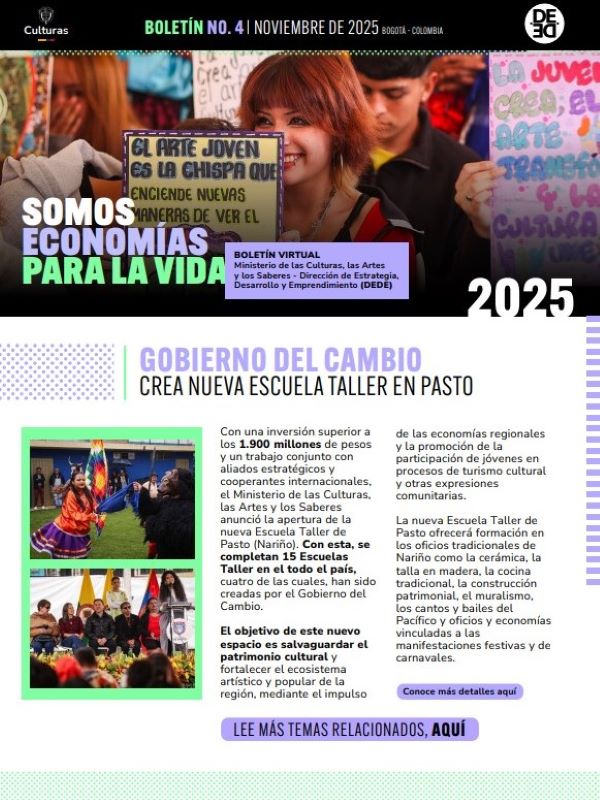 Boletín Somos Economías para la Vida