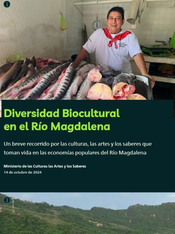 Diversidad biocultural en el río Magdalena