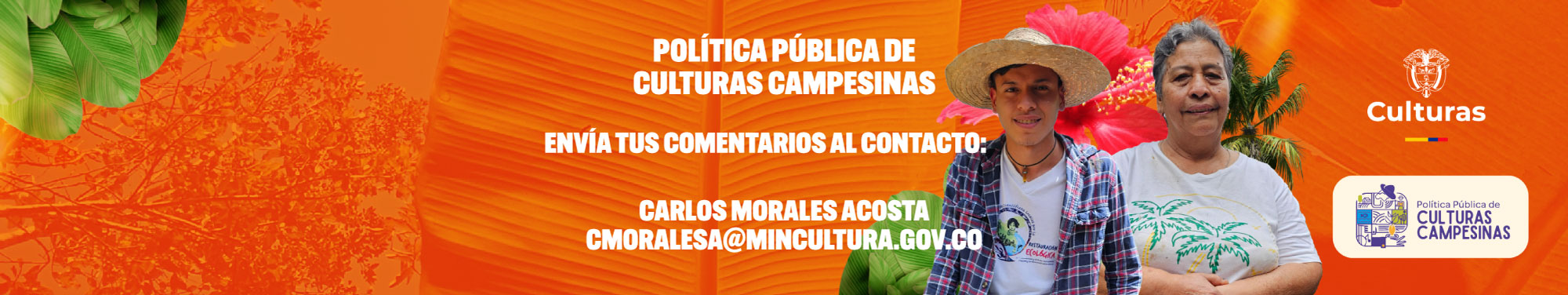 Banner de la Dirección de Poblaciones