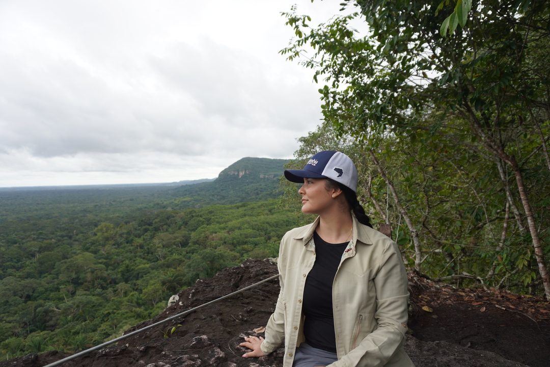 Mirador sobre la selva y la serranía del Guaviare