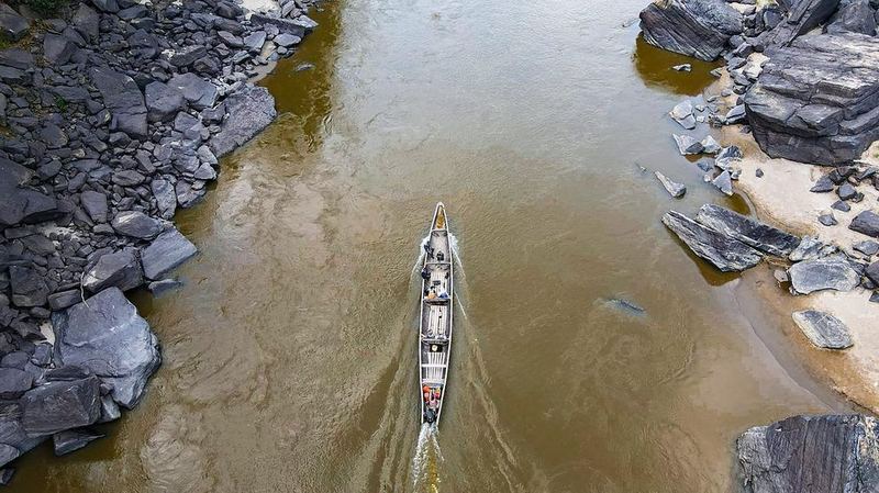 Travesía en canoa