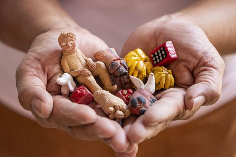 Trabajo artesanal hecho a mano