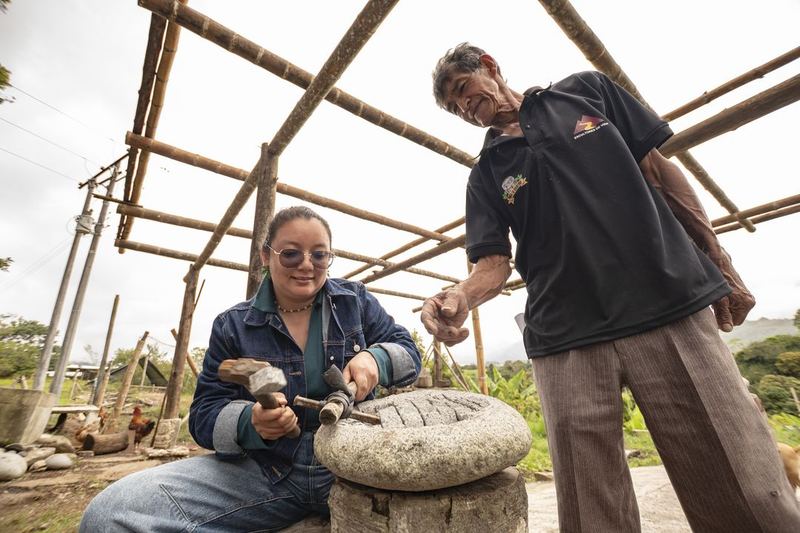 Taller de talla en piedra