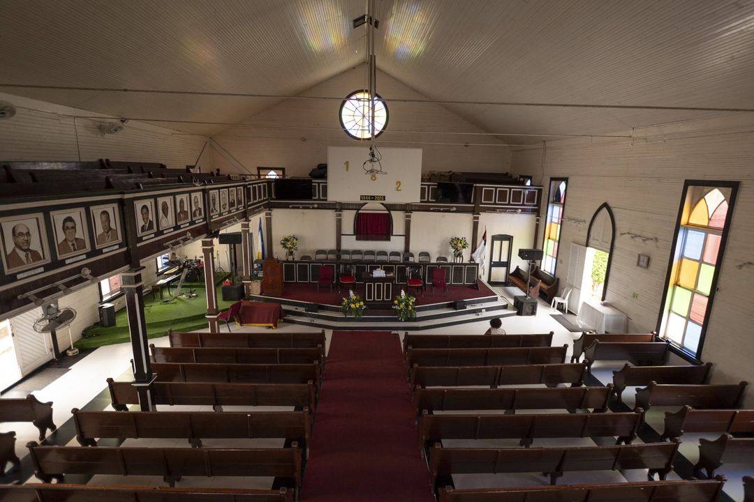 Primera Iglesia Bautista de San Andrés, patrimonio raizal de La Loma