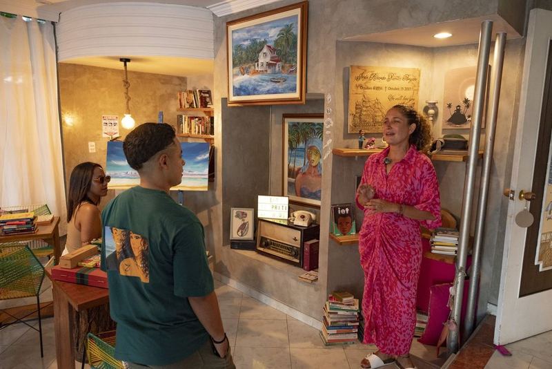 Priti Ai Hous, casa de arte y café isleño en San Andrés