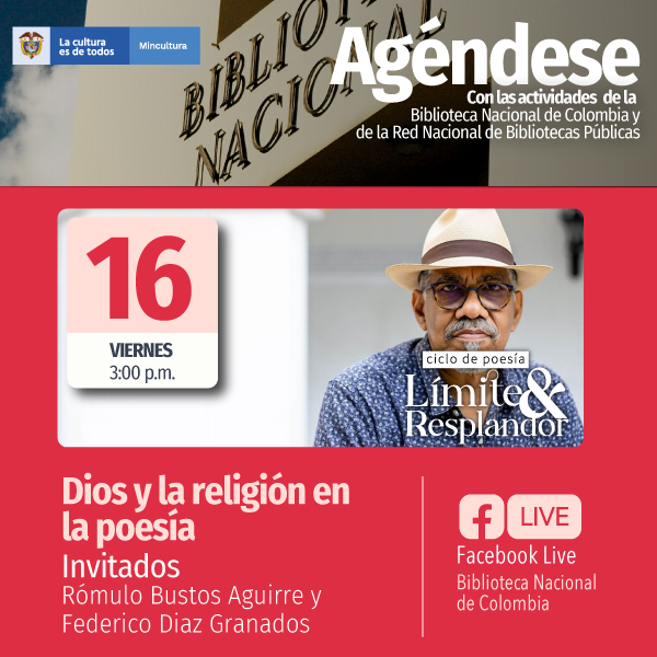 'Dios y la religión en la poesía' - Ciclo de Poesía - Invita Biblioteca Nacional de Colombia