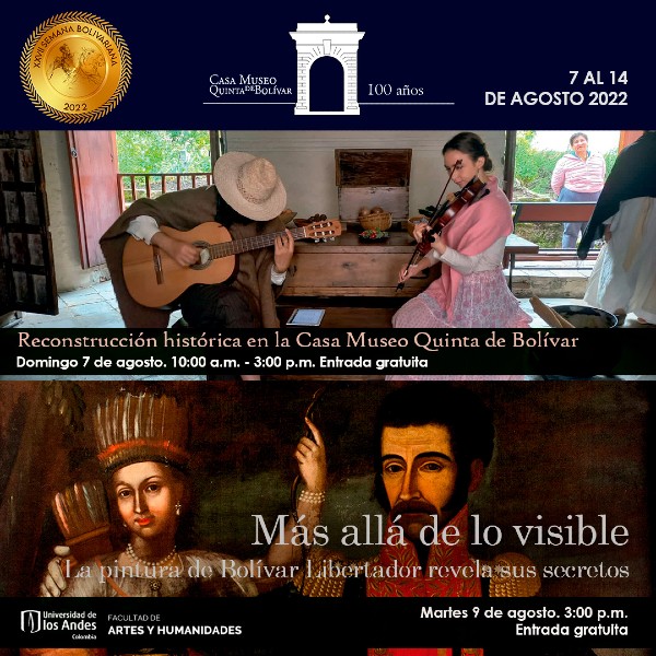 Reconstrucción histórica en la Casa Museo Quinta de Bolívar