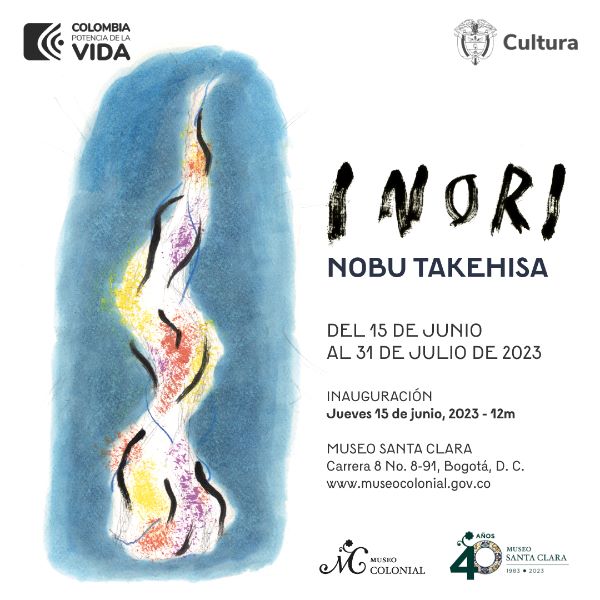 Inauguración exposición temporal Inori de Nobu Takehisa