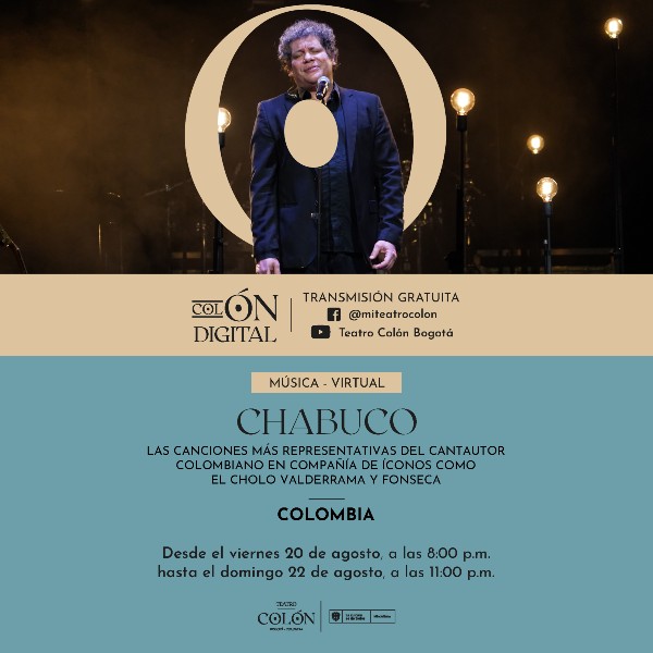Concierto de Chabuco en el Teatro Colón Digital'
