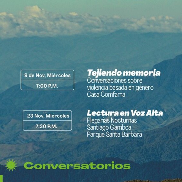 Conversatorios en el Museo Juan del Corral