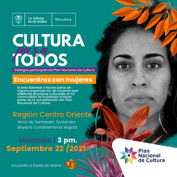 Diálogos participativos Plan Nacional de Cultura - Encuentros con mujeres - Ministerio de Cultura