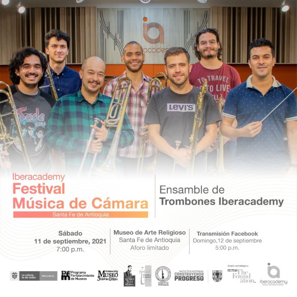 Ensamble de Trombones Iberacademy - Festival Música de Cámara - Santa Fe de Antioquia