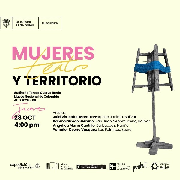 Mujeres Teatro y Territorio - Artes escénicas * Conversatorio