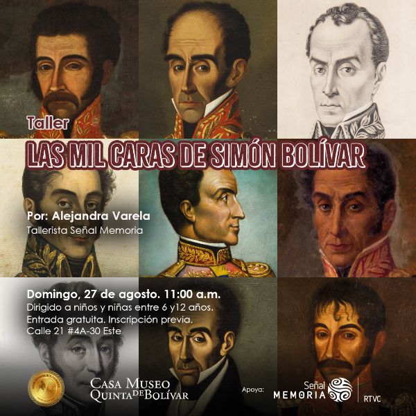 Taller - Las mil caras de Simón Bolívar