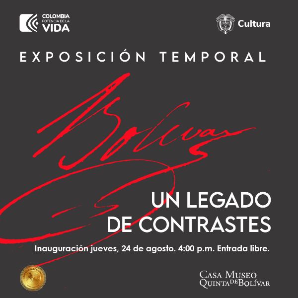 Inauguración exposición temporal “Bolívar: un legado de contrastes”