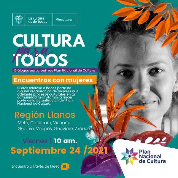 Diálogos participativos Plan Nacional de Cultura - Encuentros con mujeres - Ministerio de Cultura