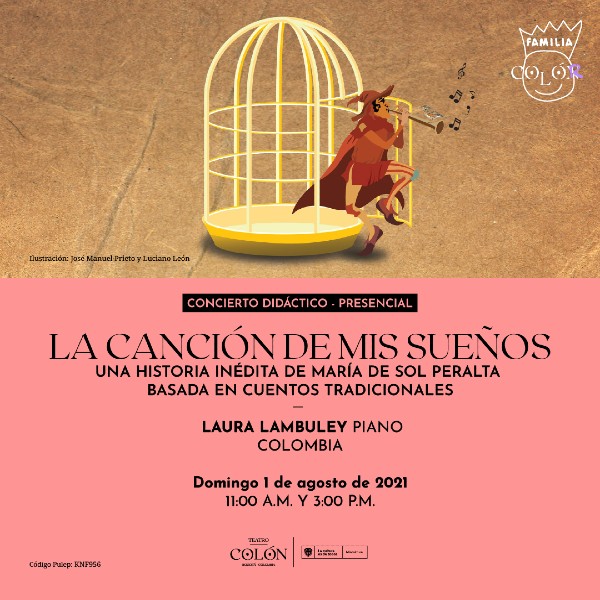 Concierto 'La Canción de mis sueños' - presencial - Invita Teatro Colón