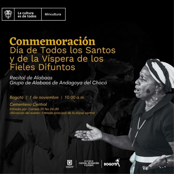 MinCultura invita a Recital con el Grupo de Alabaos de Andagoya del Chocó