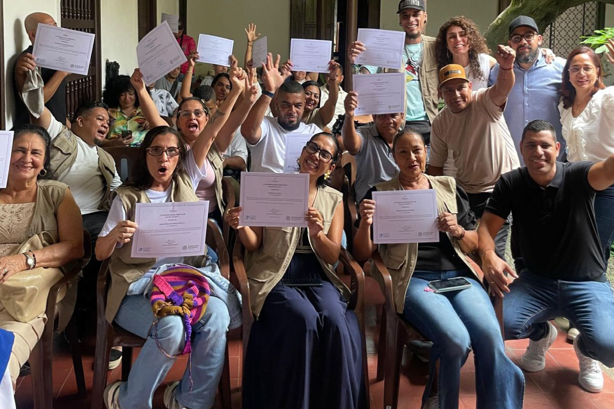 Aprendices en cultura de paz y patrimonio inmaterial en Cali 