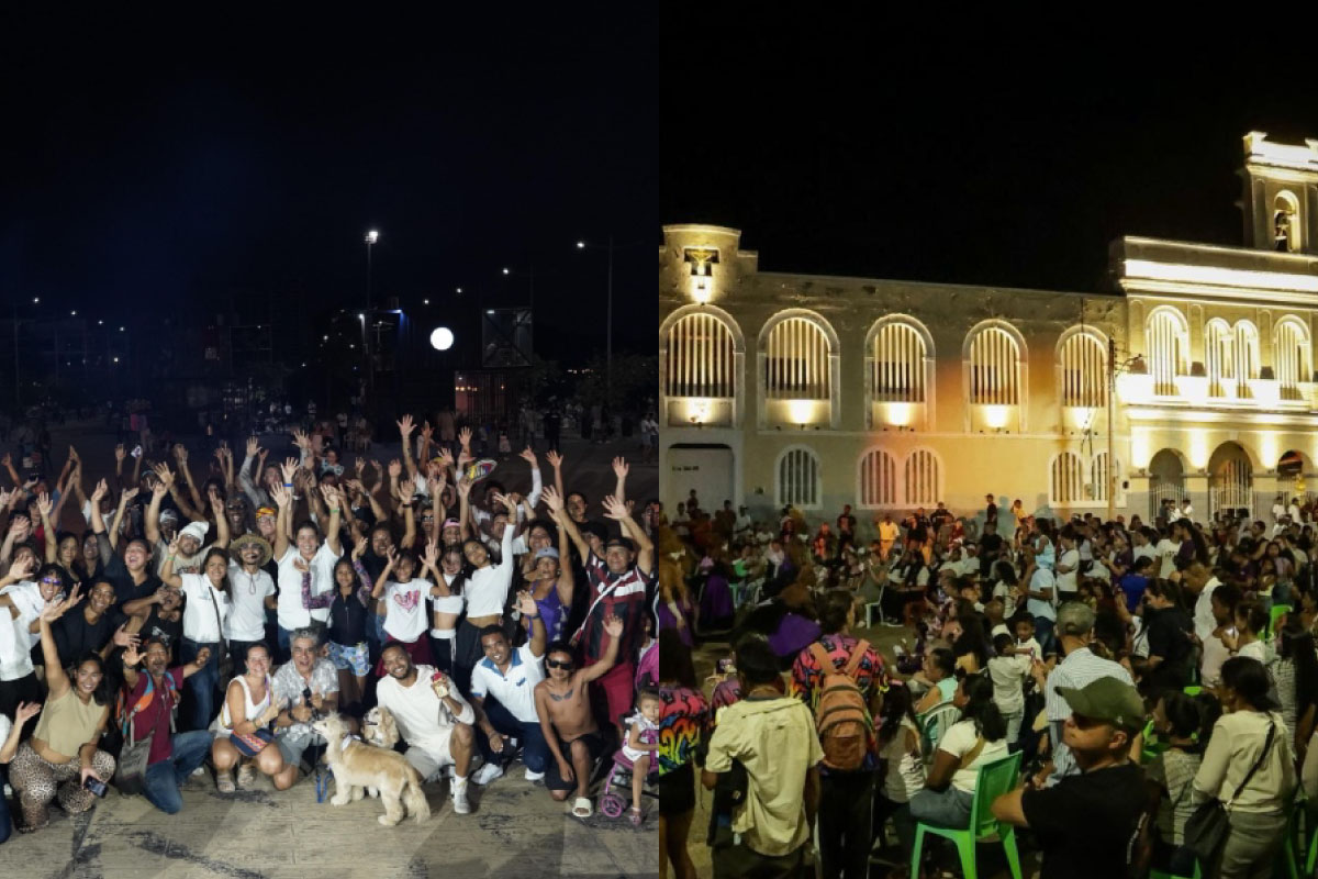 La plataforma Circuitos Vivos del MinCulturas llevó una programación artística y cultural gratuita a más de 2.000 personas de Santa Marta y Riohacha