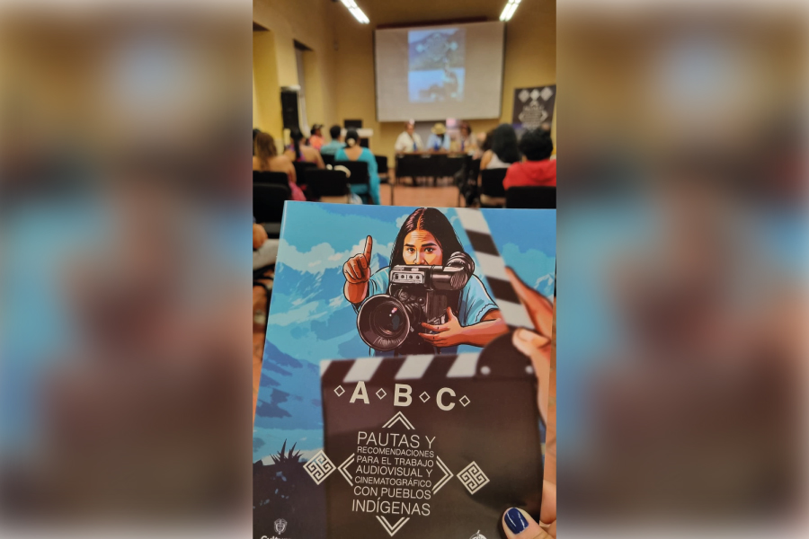 En el FICCI se presentó el documento que establece pautas para el trabajo audiovisual y cinematográfico con los pueblos indígena