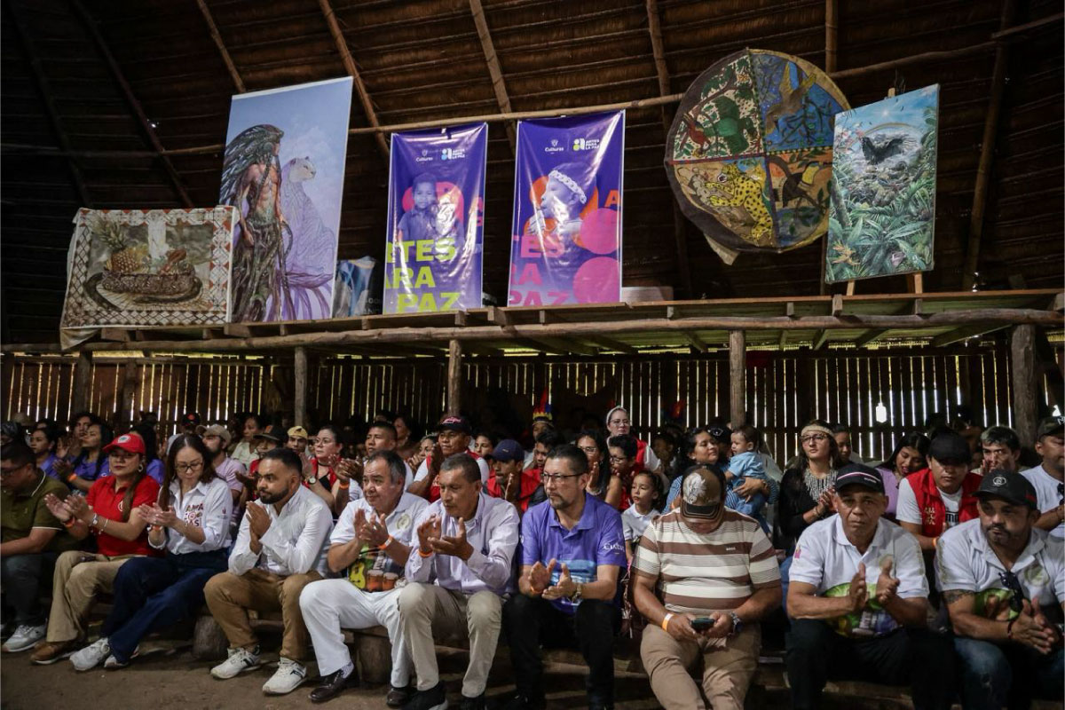 Acto por la formación artística y cultural Amazonas