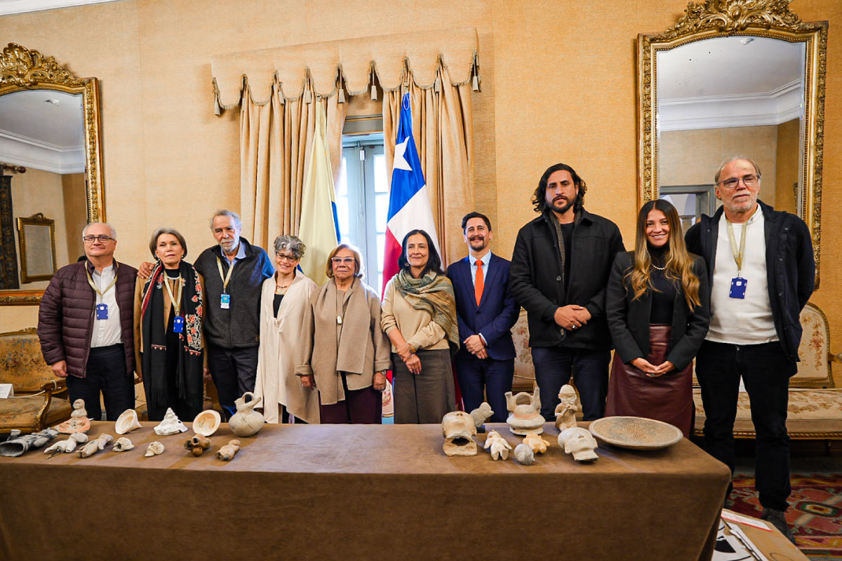 Repatriación piezas arqueológicas