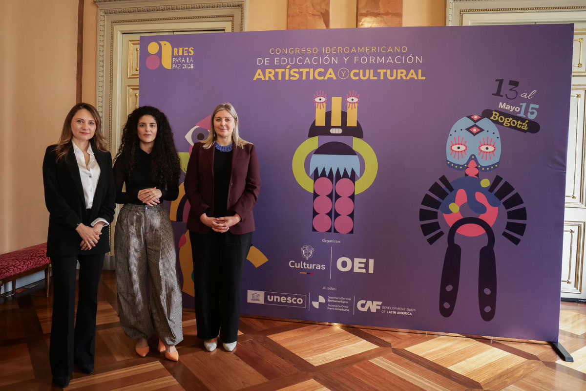 Iberoamérica se cita en Bogotá para consolidar la ruta compartida de las Artes para la Paz