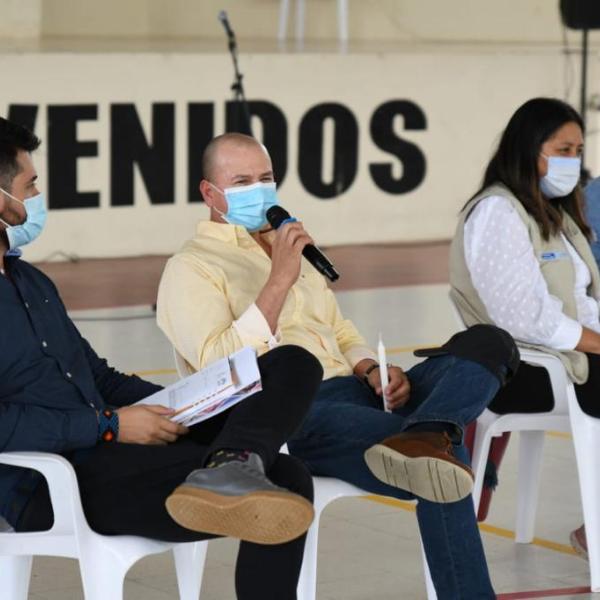 Viceministro José Ignacio Argote lidera agenda de diálogos con jóvenes del Putumayo 