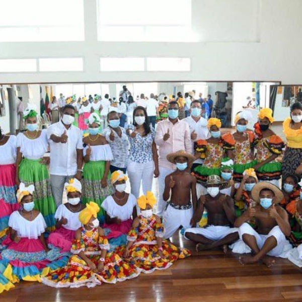 MinCultura entregó sala de danza de Santa Catalina, Bolívar, con una dotación que beneficiará a 250 niños y jóvenes