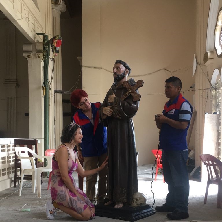 restauración del ‘San Francisco de Asís’ de la Catedral de Quibdó