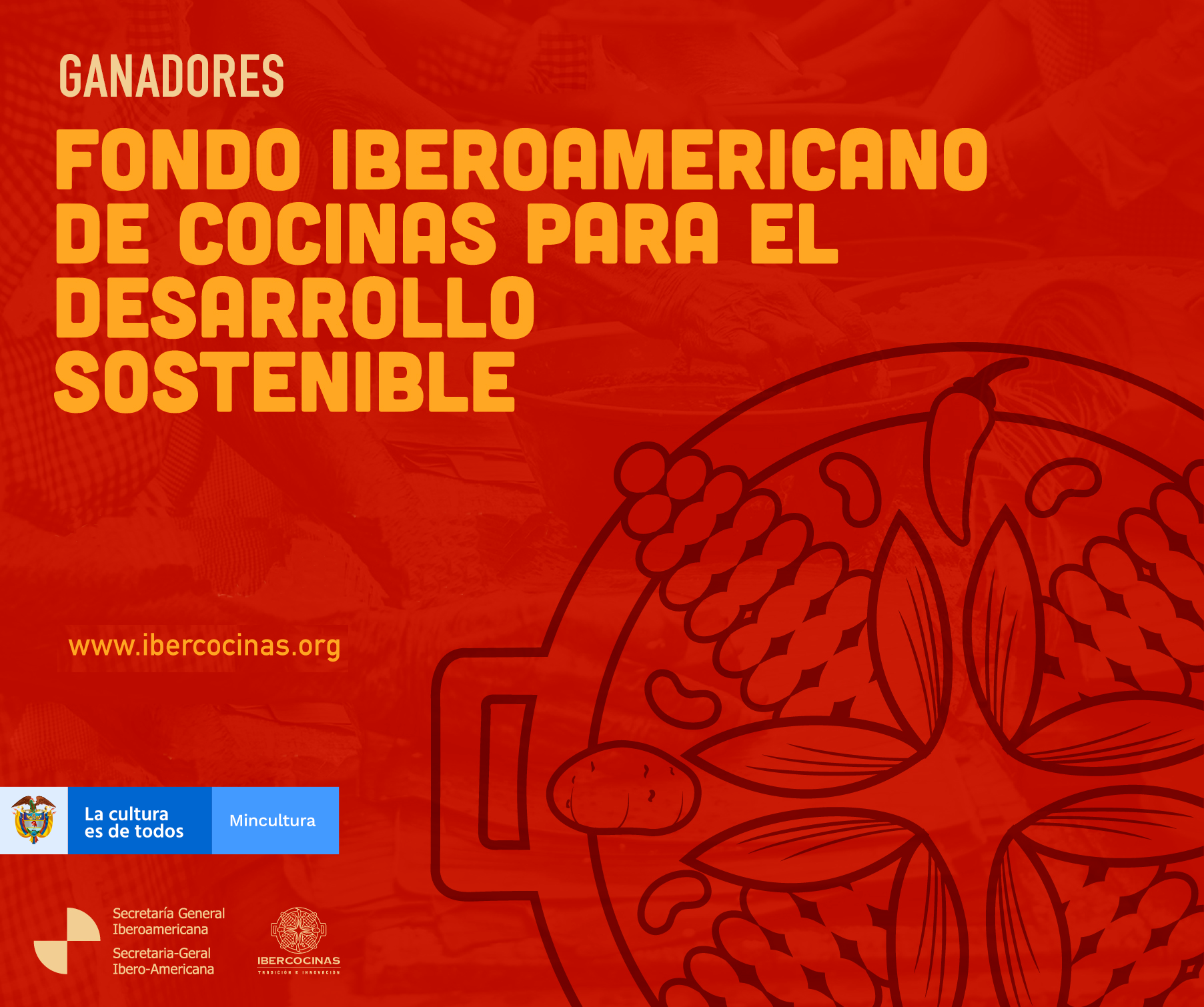El Ministerio de Cultura felicita a los ganadores de la convocatoria del Fondo Iberoamericano de Cocinas para el desarrollo