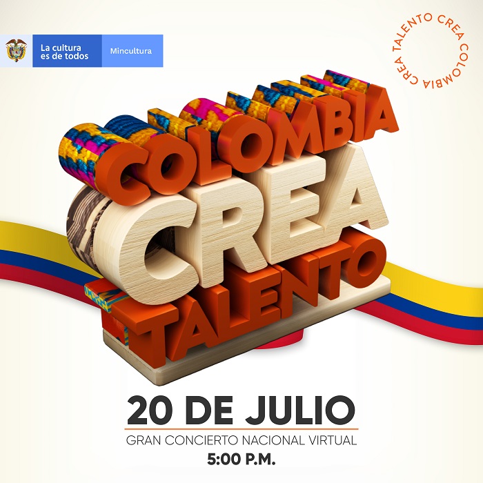 Mincultura lanza listado de ‘100 canciones #ColombiaCreaTalento’ para promover a los artistas nacionales 