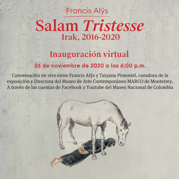 Fragmentos Espacio de Arte y Memoria presenta la exposición Salam Tristesse Irak 2016 - 2020 de Francis Alÿs