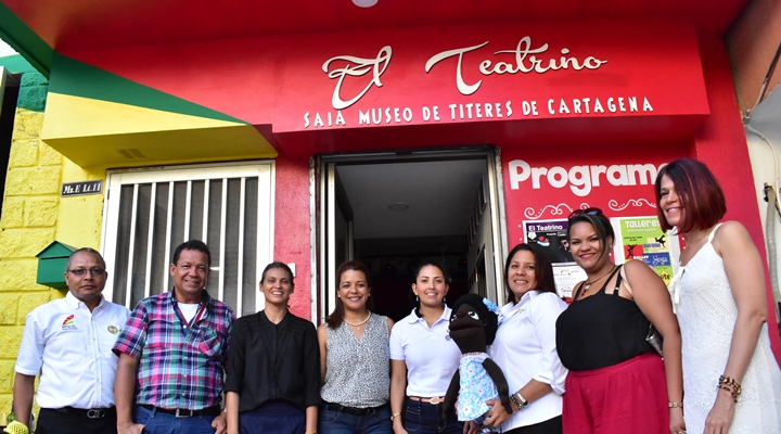 Recursos de la Ley de Espectáculos benefician a un escenario para titiriteros en Cartagena