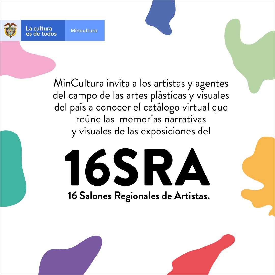 MinCultura lanza el catálogo virtual de los 16 Salones Regionales de Artistas