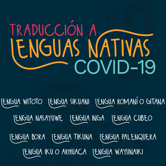 Mincultura traduce a lenguas nativas los elementos esenciales de las medidas y orientaciones sobre el coronavirus (COVID-19) 