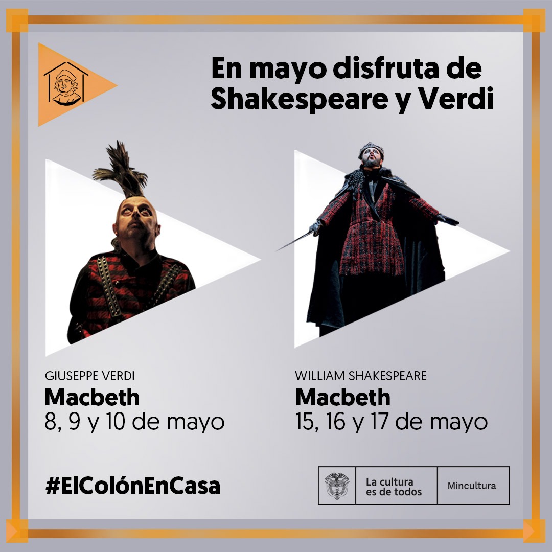 Shakespeare y Verdi llegan a la programación digital del Teatro Colón