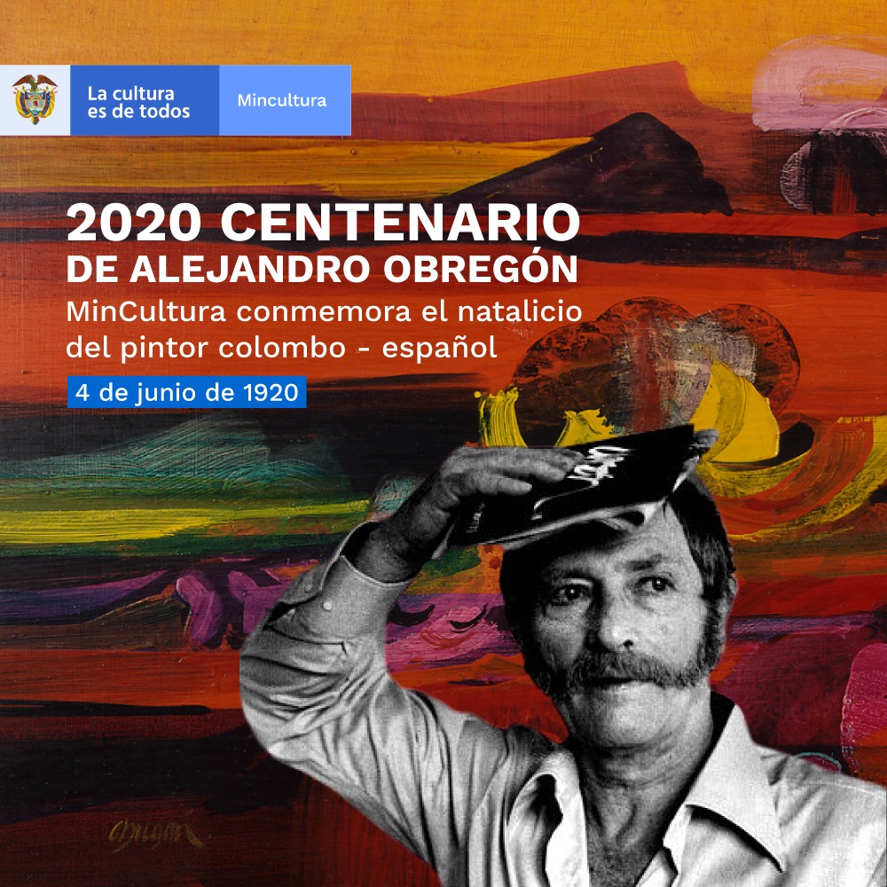 El Ministerio de Cultura declara el 2020 como el “Año del Centenario de Alejandro Obregón”
