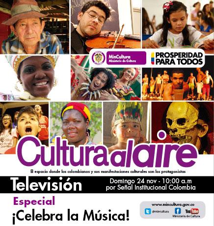 Cultura al Aire TV ¡Celebra la Música! 