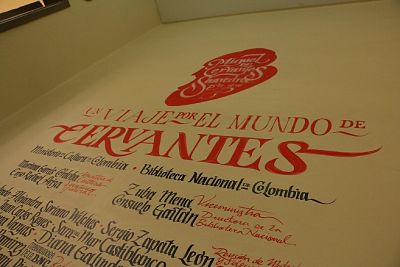 'Un viaje por el mundo de Cervantes', en la Biblioteca Nacional de Colombia
