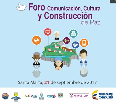 Papel de la cultura y la comunicación en el posconflicto se debatirá en Santa Marta